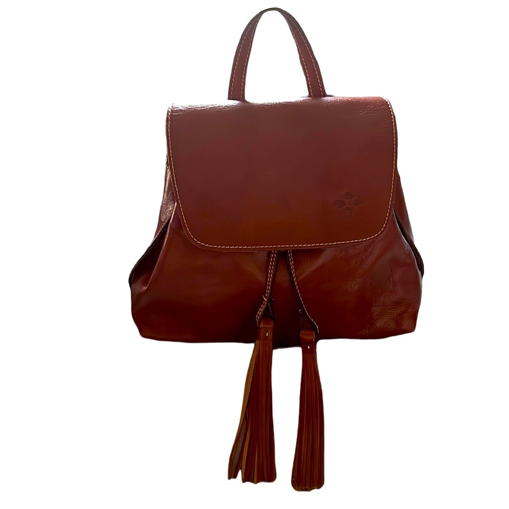 Patricia Nash leather backpack purse